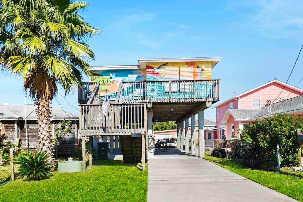 Galveston Beach House Family/Pet Friendly Dış mekan fotoğraf