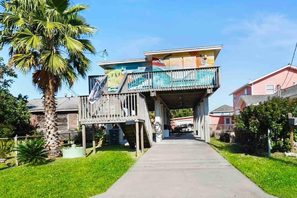 Galveston Beach House Family/Pet Friendly Dış mekan fotoğraf